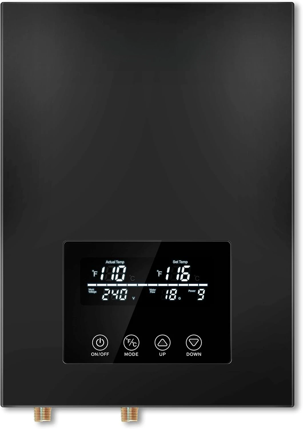 Tankless Electric, 9KW 240V On Demand, Self-Modulating Instant Hot Water Heater ECO90 Black
Tankless Electric, 9KW 240V On Demand, Self-Modulating Instant Hot Water Heater ECO90 Black