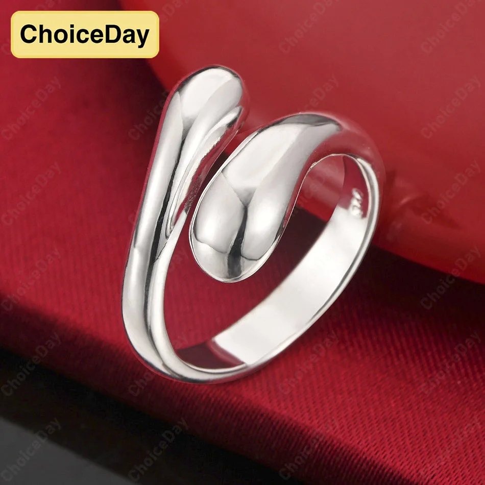 ChoiceDay 925 sterling silver open exquisite teardrop ring women's accessories wedding elegant jewelry party
ChoiceDay 925 sterling silver open exquisite teardrop ring women's accessories wedding elegant jewelry party