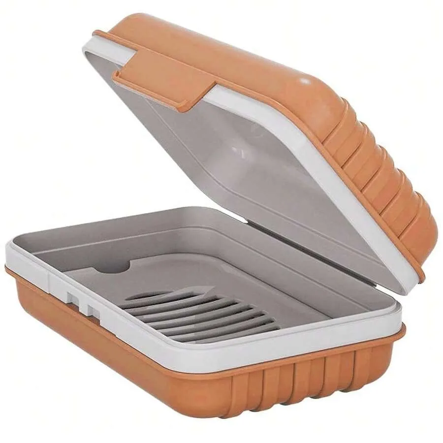 Travel Soap Dish With Lid - Draining Soap Bar Holder- Portable Soap Case For Traveling, Camping, Outdoor, Gym, Bathroom, Travel
Travel Soap Dish With Lid - Draining Soap Bar Holder- Portable Soap Case For Traveling, Camping, Outdoor, Gym, Bathroom, Travel