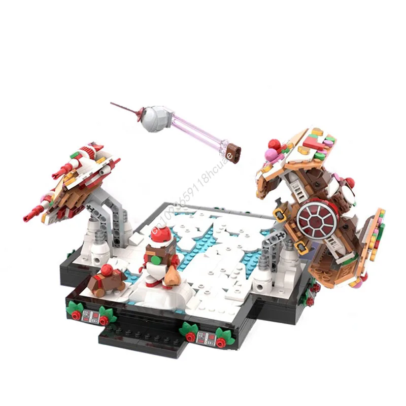 New 40806 Expansion Pack - Gingerbread SW Diorama Model Building Blocks Diy Assembly Education Toys Kids Christmas Gifts
New 40806 Expansion Pack - Gingerbread SW Diorama Model Building Blocks Diy Assembly Education Toys Kids Christmas Gifts