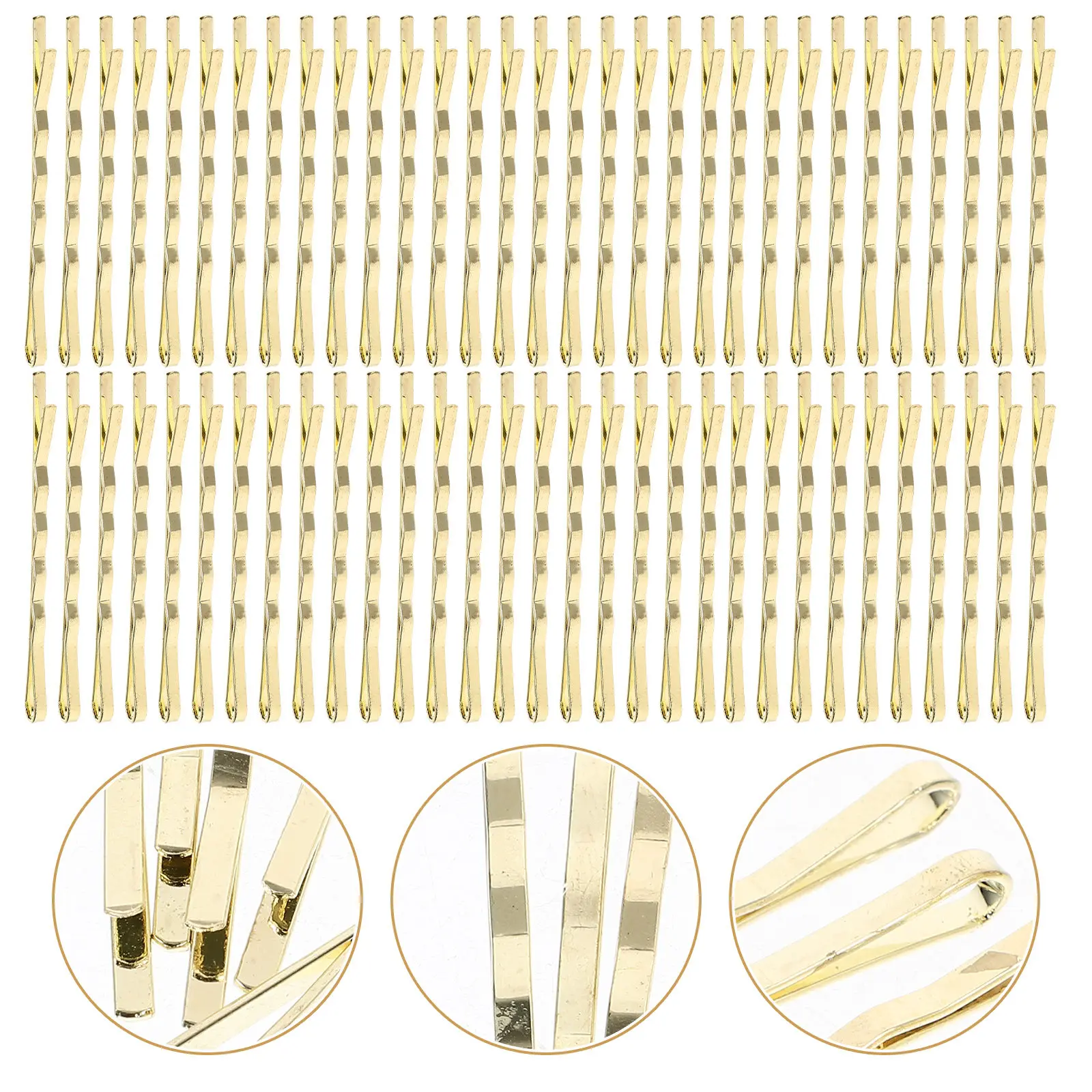 60Pcs Golden Bobby Pin Elegant Hairpin for Women Girls Thick Hair Decorative Hair Clip Wedding Party Prom Bobby Pin
60Pcs Golden Bobby Pin Elegant Hairpin for Women Girls Thick Hair Decorative Hair Clip Wedding Party Prom Bobby Pin