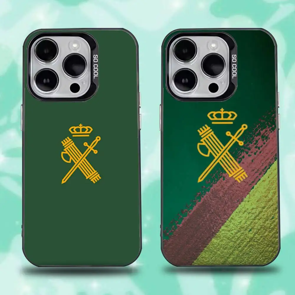 Spanish Guard Civil Emblem Phone Case For iPhone 16,15,14,13,12,11,Mini,Pro,E,SE4,XS,MAX Black Candy Matte Cover
Spanish Guard Civil Emblem Phone Case For iPhone 16,15,14,13,12,11,Mini,Pro,E,SE4,XS,MAX Black Candy Matte Cover