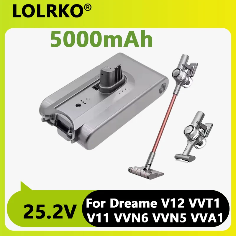 100% Original replacement battery For Dreame V11 V11SE V12 VVT1 VVN6 VVN5 VVA1 V10pro Wireless Vacuum Cleaner 18650 Battery Pack
100% Original replacement battery For Dreame V11 V11SE V12 VVT1 VVN6 VVN5 VVA1 V10pro Wireless Vacuum Cleaner 18650 Battery Pack