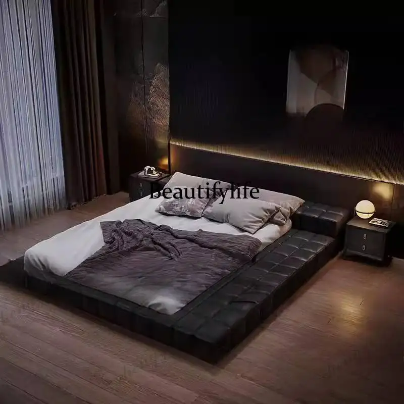 European Black Double Bed Decoration Couples Girls Frame Luxury Double Bed Storage Floating Cama Matrimonial Furniture Home
European Black Double Bed Decoration Couples Girls Frame Luxury Double Bed Storage Floating Cama Matrimonial Furniture Home