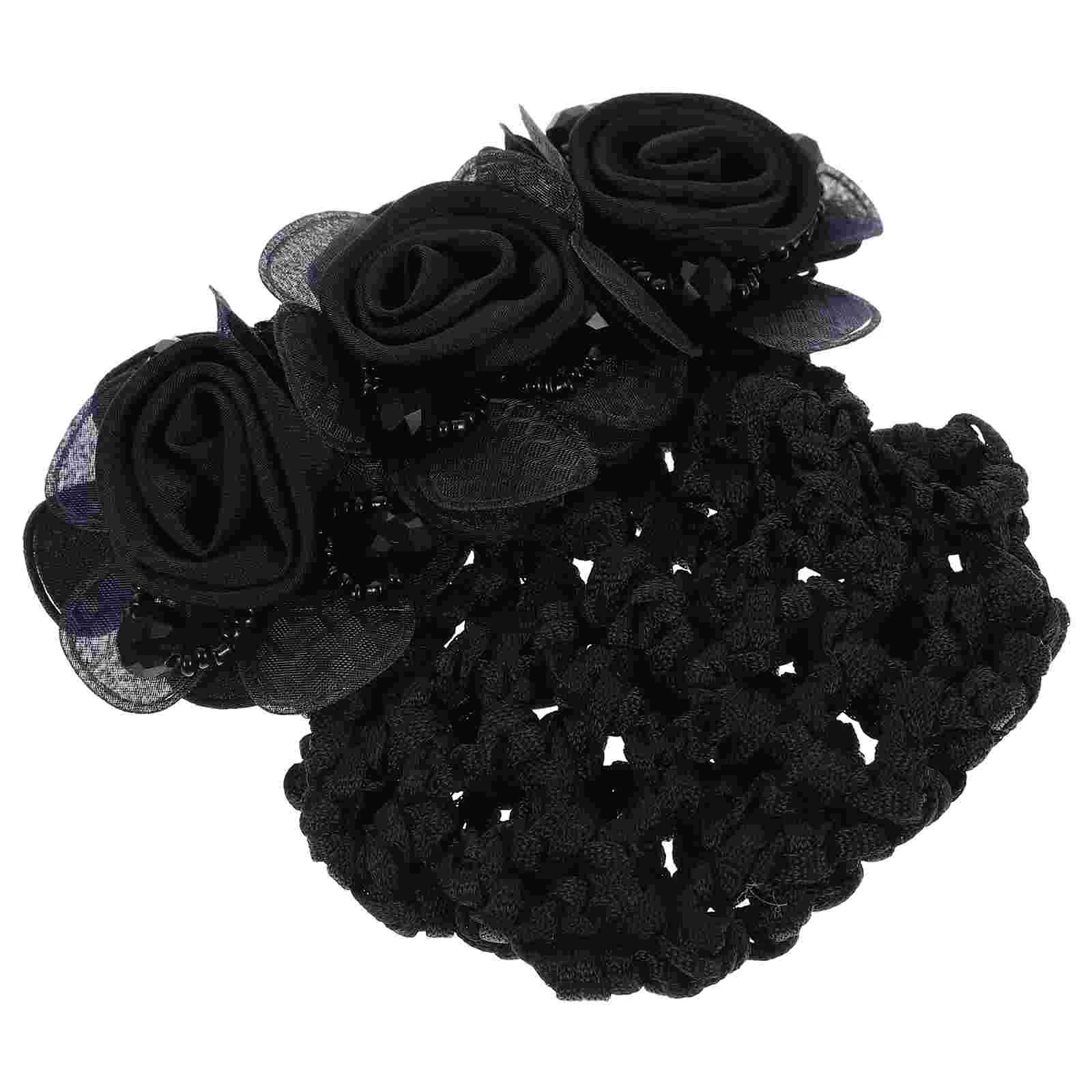 2pcs Hair Bun Covers Women Hair Net Clip Flower Hair Bun Nets for Ballet Dancers Stewardess bun cover for women
2pcs Hair Bun Covers Women Hair Net Clip Flower Hair Bun Nets for Ballet Dancers Stewardess bun cover for women