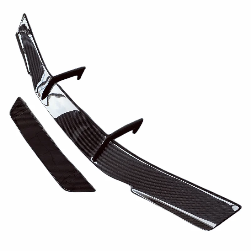 Dry carbon fiber N-style rear spoiler wings for Lamborghini Huracan LP580 LP610 EVO body kit front bumper edge side skirts
Dry carbon fiber N-style rear spoiler wings for Lamborghini Huracan LP580 LP610 EVO body kit front bumper edge side skirts