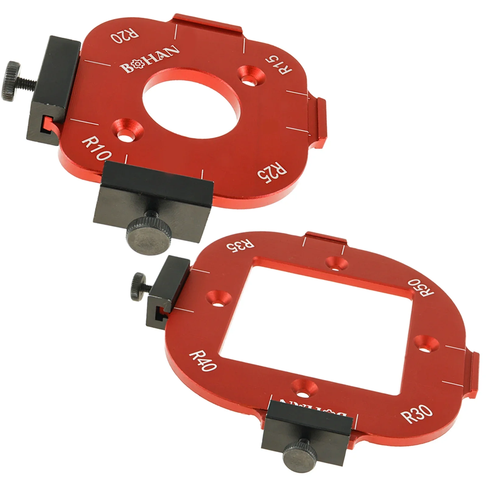 2Pcs Round Corner Radius Template Aluminum Alloy Radius Jig Router Template 4 in 1 Arc Angle Positioning Template Corner Radius
2Pcs Round Corner Radius Template Aluminum Alloy Radius Jig Router Template 4 in 1 Arc Angle Positioning Template Corner Radius