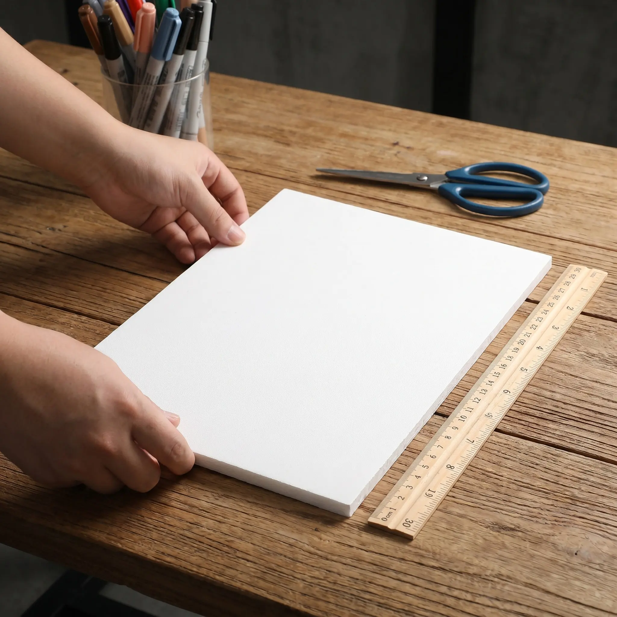 10Pcs Blank Foam Core Board Sheets Thick Flexible Foam Boards for DIY Crafts Kindergarten Activities Flower Arrangement Display
10Pcs Blank Foam Core Board Sheets Thick Flexible Foam Boards for DIY Crafts Kindergarten Activities Flower Arrangement Display