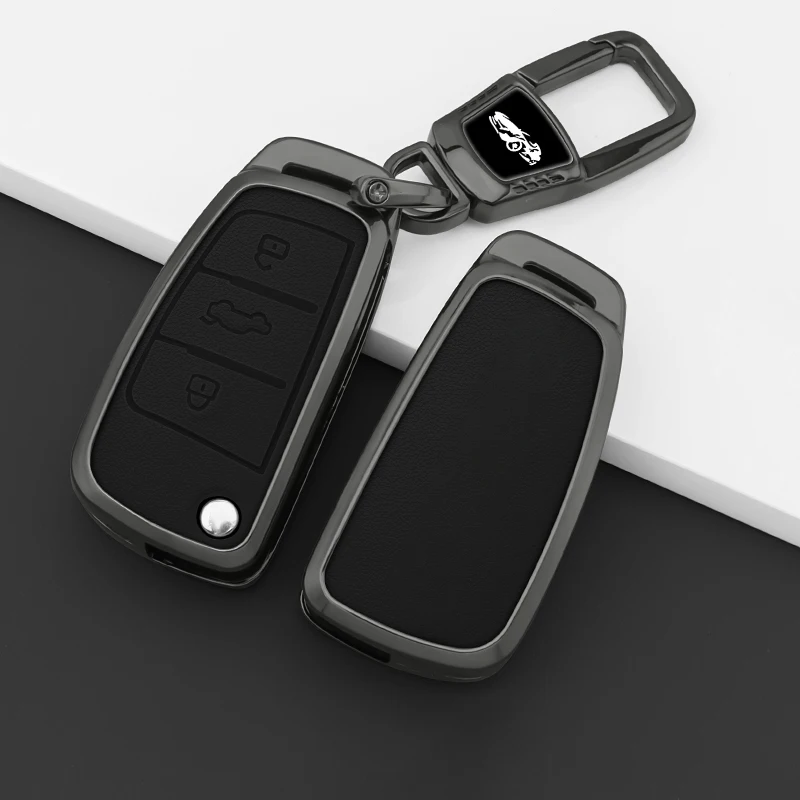 Zinc Alloy Leather Car Remote Key Case Cover for Audi A3 8L 8P A4 B6 B7 B8 A6 C5 C6 4F RS3 Q3 Q7 TT 8L 8V S3 Accessories
Zinc Alloy Leather Car Remote Key Case Cover for Audi A3 8L 8P A4 B6 B7 B8 A6 C5 C6 4F RS3 Q3 Q7 TT 8L 8V S3 Accessories