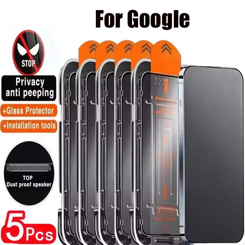 5Pcs Privacy Auto Install Screen Protector For Google Pixel 10 9 Pro XL 10 Screen Protector Pixel 8 Pro 9A 8A 7A 6A 7 8 Anti-spy
5Pcs Privacy Auto Install Screen Protector For Google Pixel 10 9 Pro XL 10 Screen Protector Pixel 8 Pro 9A 8A 7A 6A 7 8 Anti-spy