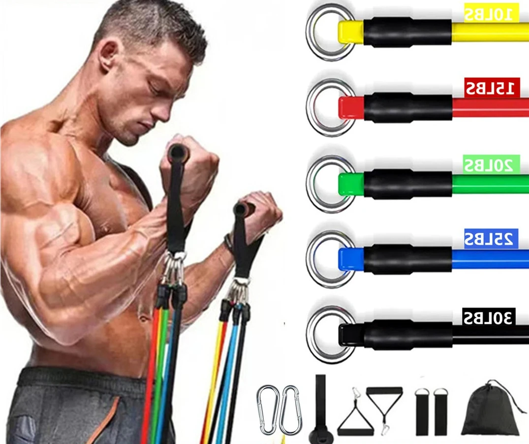 Stretching Elastic Rope Versatile Fitness Men's and Women's 100-150LBS Puller Muscle Weight Loss Training Resistance Band
Stretching Elastic Rope Versatile Fitness Men's and Women's 100-150LBS Puller Muscle Weight Loss Training Resistance Band