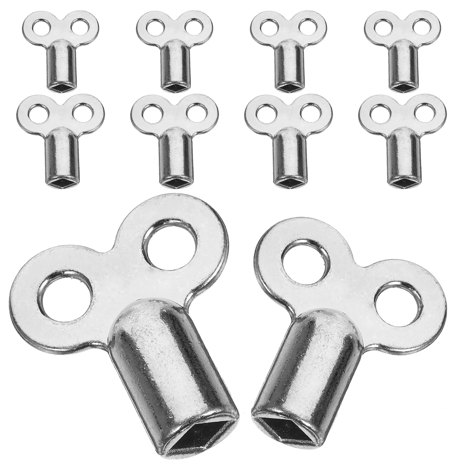 10Pcs Radiator Bleeding Key Heavy Duty Gas Valve Key for Air Plumbing Heater Vent and Radiator Maintenance Tool
10Pcs Radiator Bleeding Key Heavy Duty Gas Valve Key for Air Plumbing Heater Vent and Radiator Maintenance Tool