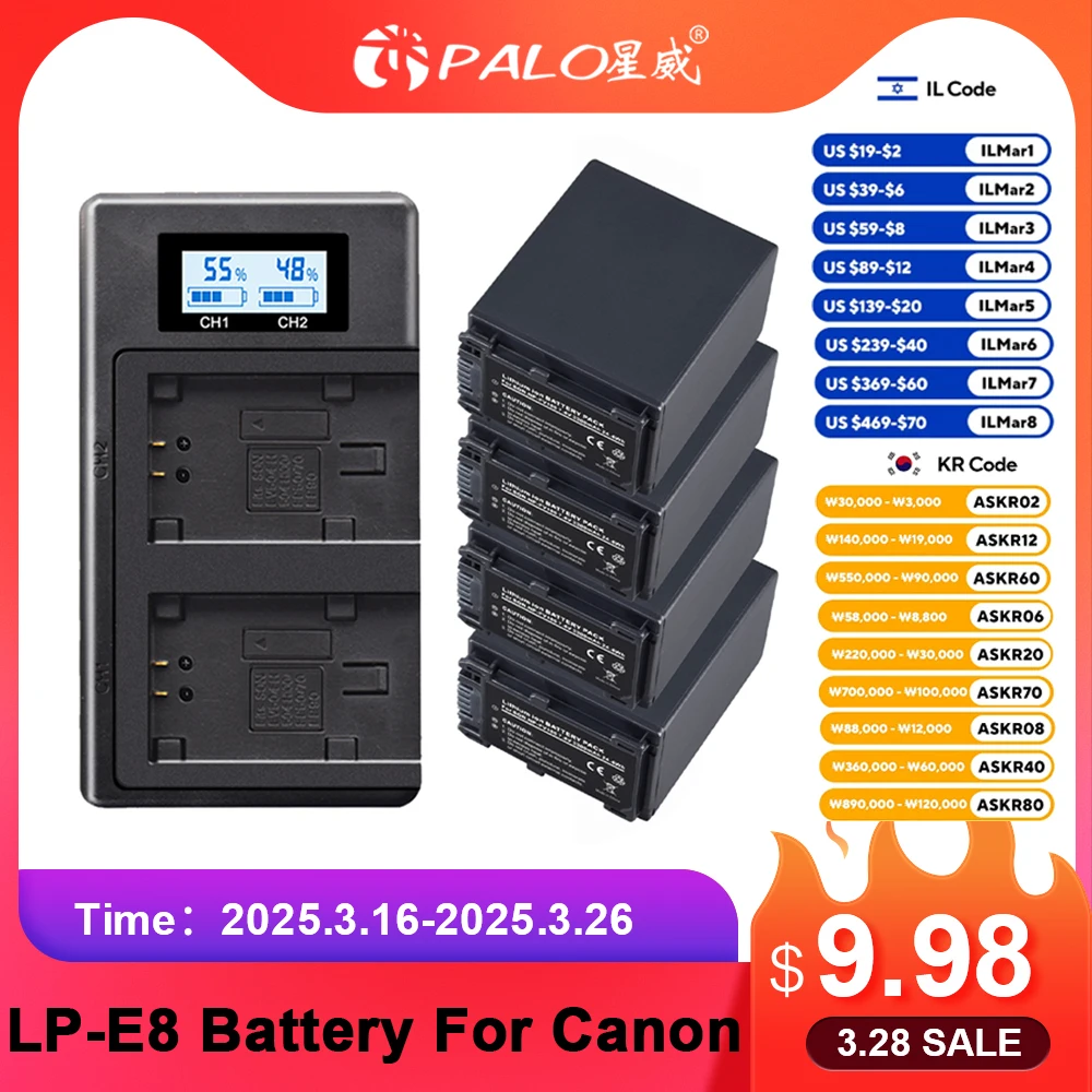 Аккумулятор PALO NP-FV100 NP FV100 FV100 Bateria + USB зарядное устройство с ЖК-дисплеем для Sony NP-FV30 NP-FV50 NP-FV70 SX83E SX63E FDR-AX100E AX100E
Аккумулятор PALO NP-FV100 NP FV100 FV100 Bateria + USB зарядное устройство с ЖК-дисплеем для Sony NP-FV30 NP-FV50 NP-FV70 SX83E SX63E FDR-AX100E AX100E