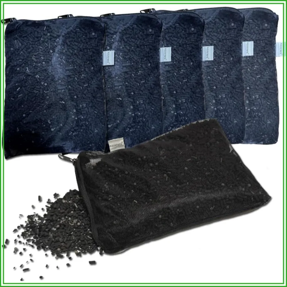 Activated Charcoal 6 lbs for Aquarium & Pond - 6 Media Bags - Carbon Filter Pellets
Activated Charcoal 6 lbs for Aquarium & Pond - 6 Media Bags - Carbon Filter Pellets