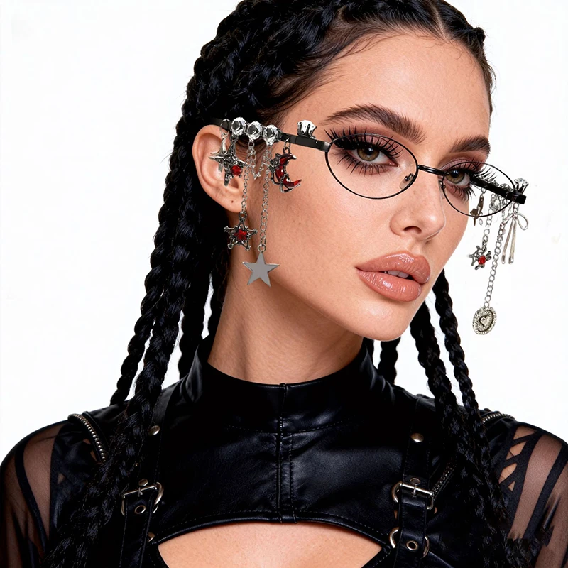 New Trendy Personalized Sweet Elegant Cool Spicy Girl Cherry Blossom Star Diamond Women Small Frame Inlaid Diamond Sunglasses
New Trendy Personalized Sweet Elegant Cool Spicy Girl Cherry Blossom Star Diamond Women Small Frame Inlaid Diamond Sunglasses