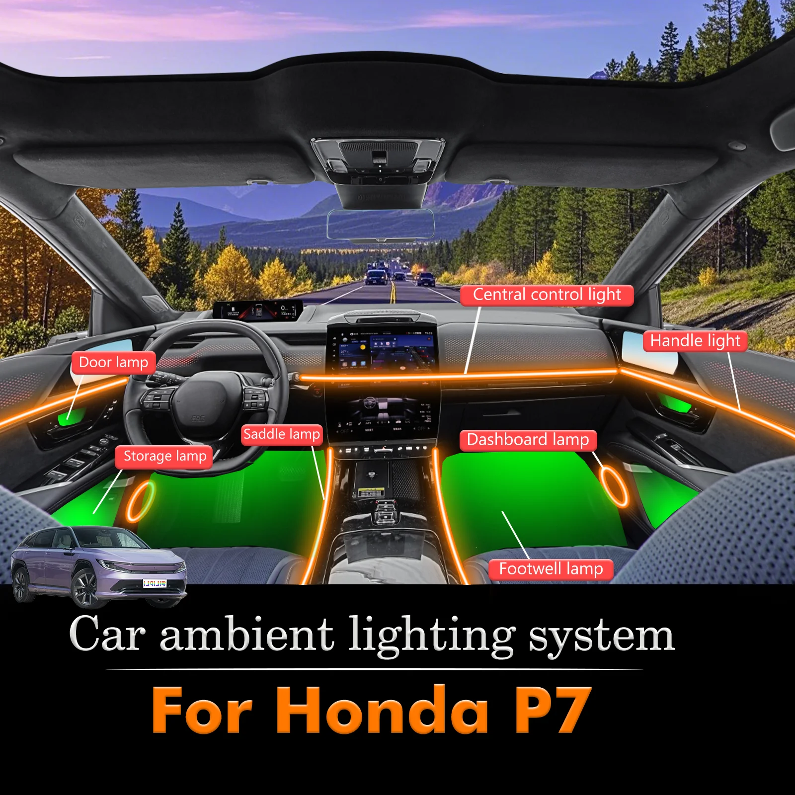 Для Honda P7 умный пульт дистанционного управления RGB 64 цвета светодиодный салон автомобиля окружающее освещение энергосберегающий эффективный набор ламп
Для Honda P7 умный пульт дистанционного управления RGB 64 цвета светодиодный салон автомобиля окружающее освещение энергосберегающий эффективный набор ламп