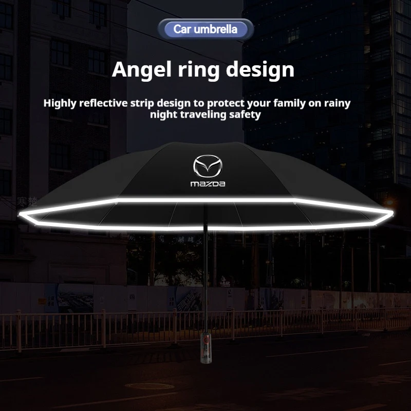 Mazda 2 3 5 6 SKYACTIV Axela Atenza CX30 CX5 CX8 CX9 MX5 RX8 RX7 Car Fully Automatic Reflective Sun Umbrella Folding Sunshade
Mazda 2 3 5 6 SKYACTIV Axela Atenza CX30 CX5 CX8 CX9 MX5 RX8 RX7 Car Fully Automatic Reflective Sun Umbrella Folding Sunshade