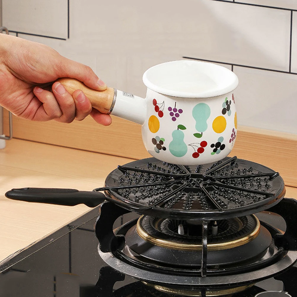 Heat Conduction Plate Anti-Burn Diffuser For Small Pots Thermal Guide Flame Reducer Cookware Adapter Kitchen Accessory Heat