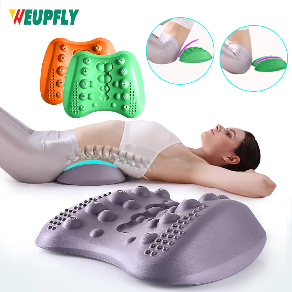 Lumbar Support Pillow for Lower Back Pain Relief,Lower Back Stretcher Massager for Chronic Lumbar Pain Relief and Herniated Disc
Lumbar Support Pillow for Lower Back Pain Relief,Lower Back Stretcher Massager for Chronic Lumbar Pain Relief and Herniated Disc