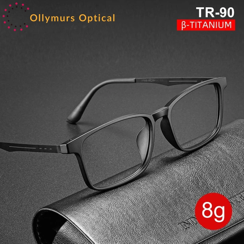OLLYMURS High Quality UltraLight Pure Titanium Anti Blue Reading Glasses Myopia Hyperopia Optical Glasses Prescription Eyewear
OLLYMURS High Quality UltraLight Pure Titanium Anti Blue Reading Glasses Myopia Hyperopia Optical Glasses Prescription Eyewear