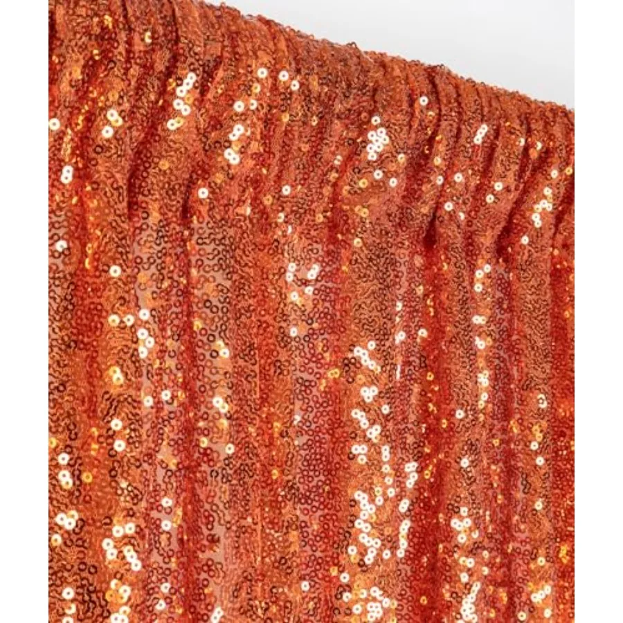 Orange sequin panel curtains - 10x10 ft glitter photo booth wedding backdrop for spring and party, polyester, vibrant orange, r
Orange sequin panel curtains - 10x10 ft glitter photo booth wedding backdrop for spring and party, polyester, vibrant orange, r