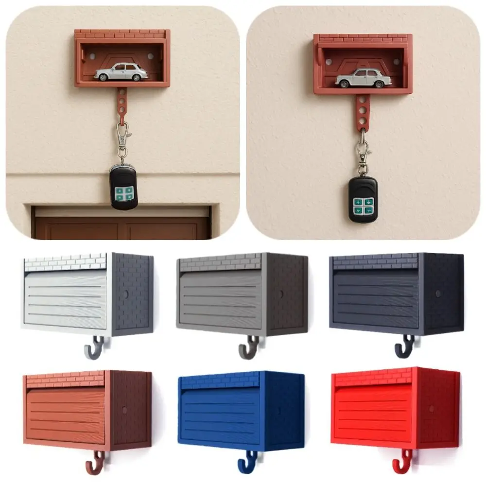 Creative Car Garage Key Holder Multifunctional with Opening Door Wall Mount Key Rack Funny Easy Installation Fun Key Organizer 
Creative Car Garage Key Holder Multifunctional with Opening Door Wall Mount Key Rack Funny Easy Installation Fun Key Organizer
