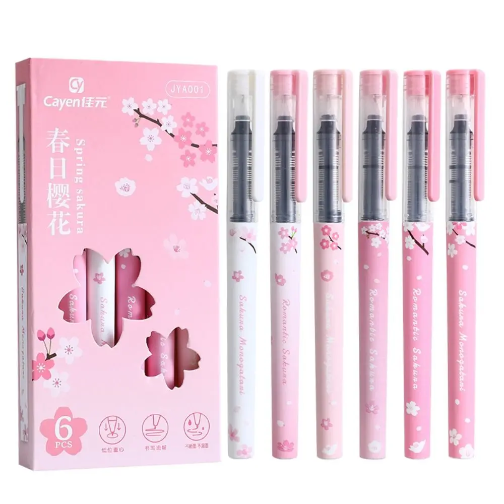 6PCS/Set Replaceable Refill Gel Pen 0.5mm Black Ink Large-capacity Neutral Pen Quick-drying Signature Pens School Office
6PCS/Set Replaceable Refill Gel Pen 0.5mm Black Ink Large-capacity Neutral Pen Quick-drying Signature Pens School Office