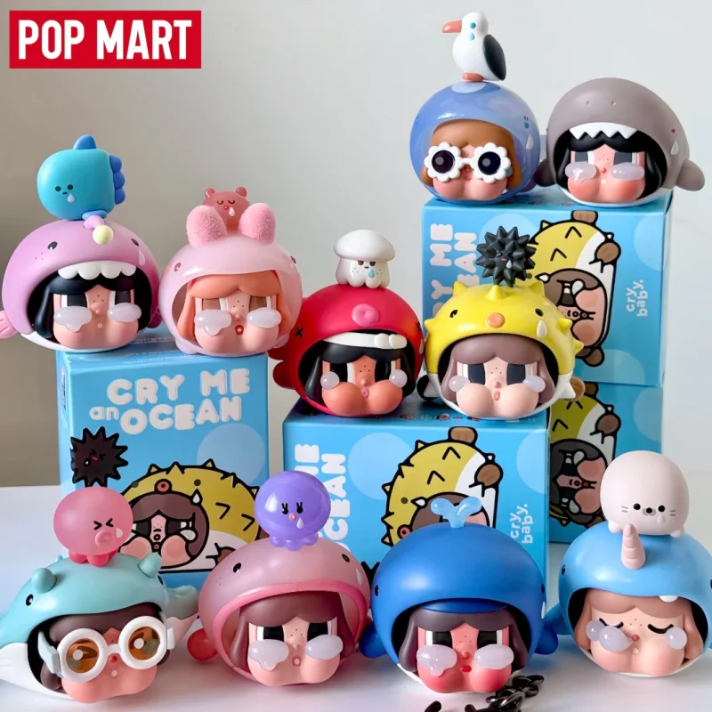 POP MART CRYBABY Cry Me An Ocean Series Blind Box Anime Figure Kawaii Ocean Theme Desktop Toy Ornament Mystery Box Girl Gifts
POP MART CRYBABY Cry Me An Ocean Series Blind Box Anime Figure Kawaii Ocean Theme Desktop Toy Ornament Mystery Box Girl Gifts