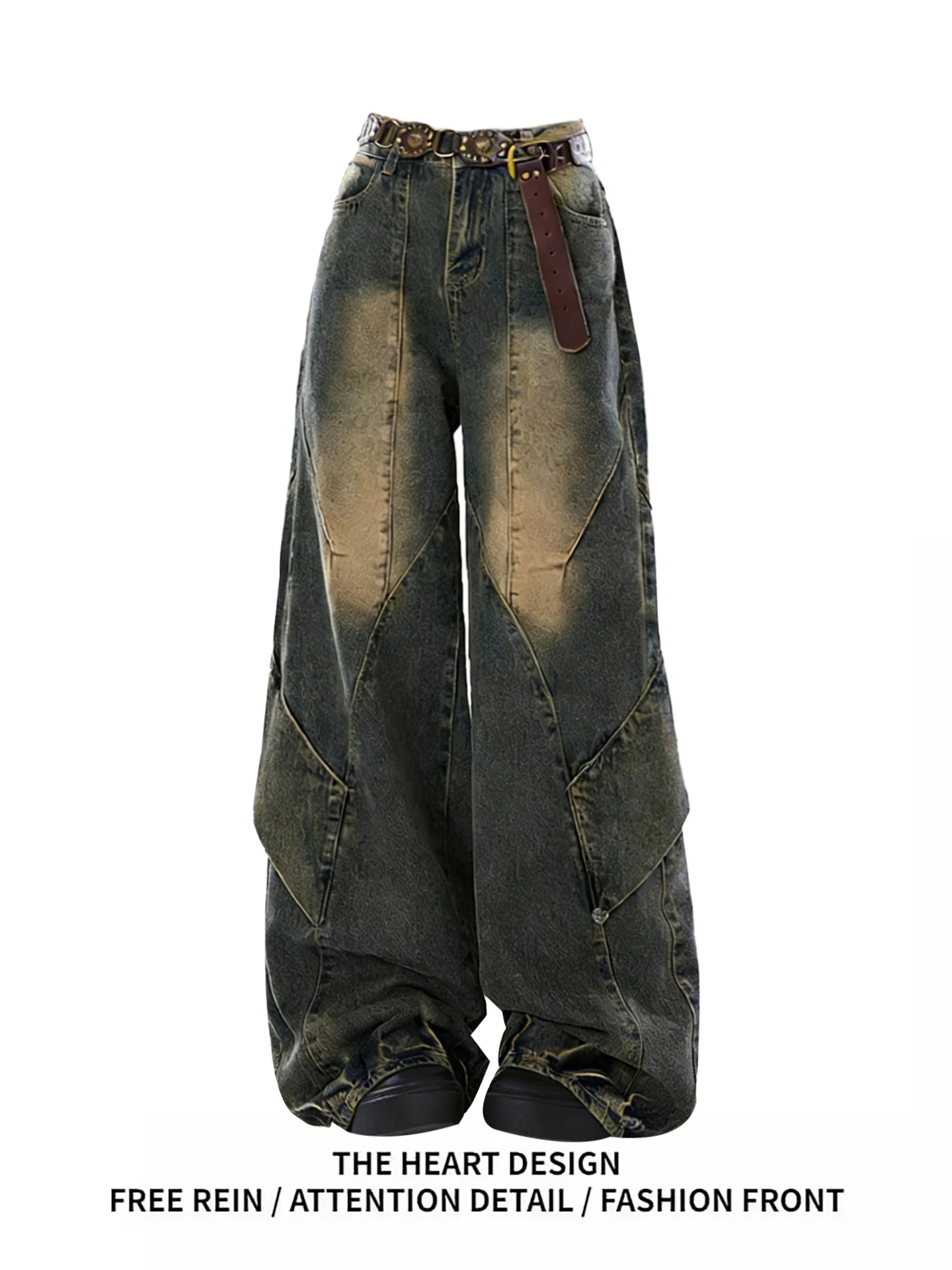 American Retro Workwear Pants High Waist Loose Straight Leg Wide Leg Jeans Women's Style Casual Spring New Arrivals
American Retro Workwear Pants High Waist Loose Straight Leg Wide Leg Jeans Women's Style Casual Spring New Arrivals