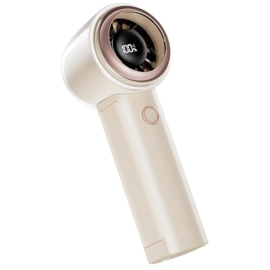 Portable Handheld Personal Cool Fan for Travel - 4000mAh Rechargeable Battery Powerful Mini Fan for Personal, Women, Men, 15000
Portable Handheld Personal Cool Fan for Travel - 4000mAh Rechargeable Battery Powerful Mini Fan for Personal, Women, Men, 15000