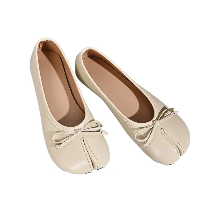 2026 Summer Women's Bowknot Flat Tabi Ninja Shoes Lazy Person Horse Hoof Shoes Women Split Toe Mocassines Loafers Big Size 35-42
2026 Summer Women's Bowknot Flat Tabi Ninja Shoes Lazy Person Horse Hoof Shoes Women Split Toe Mocassines Loafers Big Size 35-42