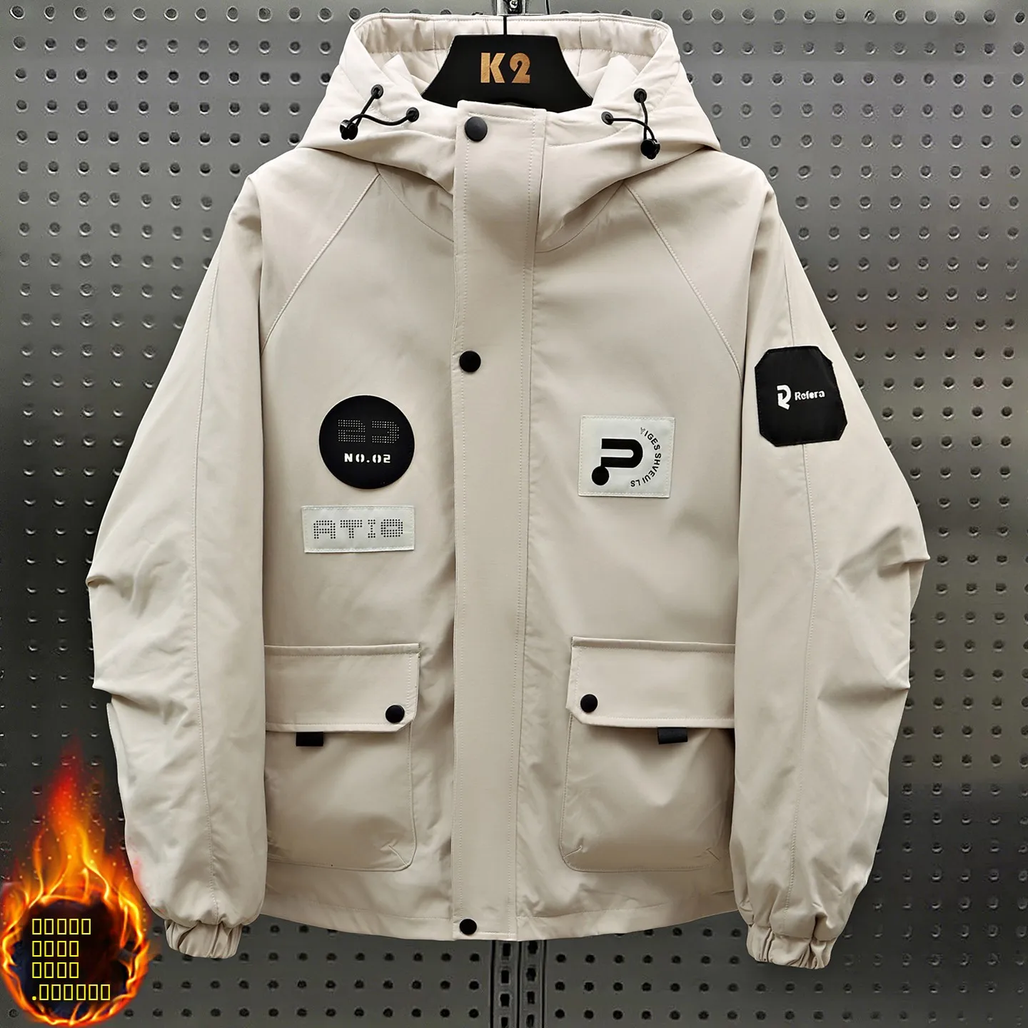 2025 Autumn Winter Thickened Men's Jacket Korean Style Hooded Fleece Lined Warm Casual Cotton Clothes Stylish Youth Fashion
2025 Autumn Winter Thickened Men's Jacket Korean Style Hooded Fleece Lined Warm Casual Cotton Clothes Stylish Youth Fashion
