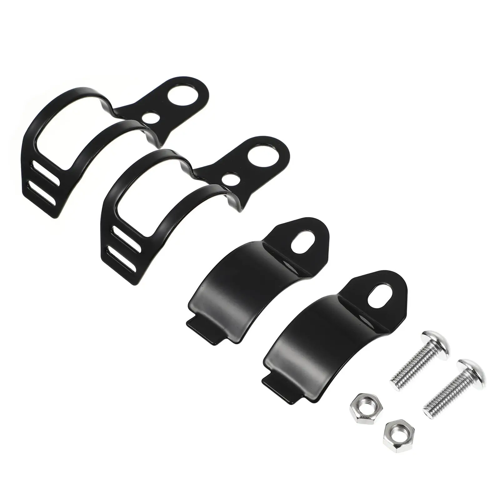 2 Pcs Brackets Motorcycle Headlight Mount Turn Signal Indicator Steel Iron Navigation
2 Pcs Brackets Motorcycle Headlight Mount Turn Signal Indicator Steel Iron Navigation
