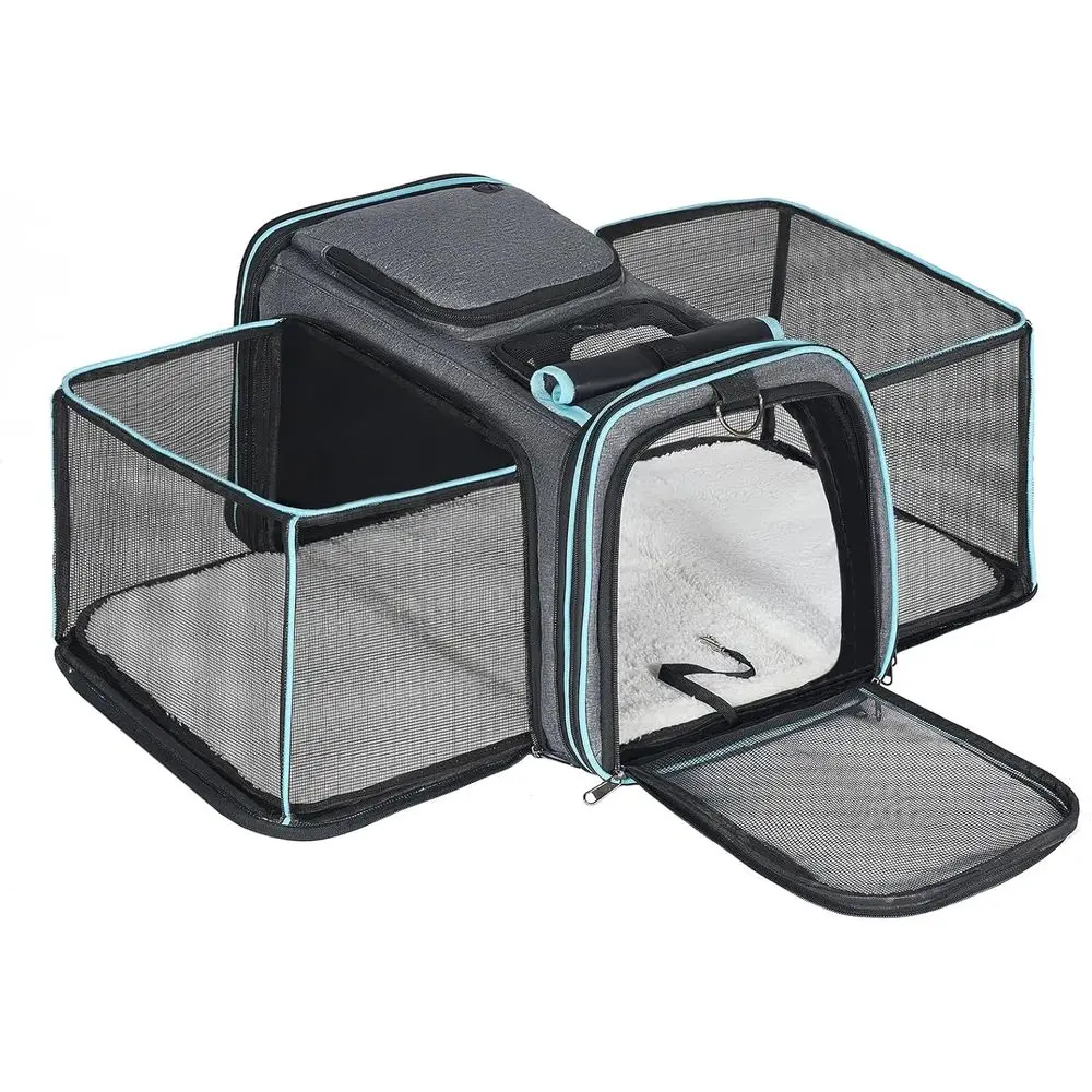 Expandable Pet Carrier, Airline Approved, Breathable & Collapsible, Ideal for Small Dogs, Cats, Rabbits and More
Expandable Pet Carrier, Airline Approved, Breathable & Collapsible, Ideal for Small Dogs, Cats, Rabbits and More