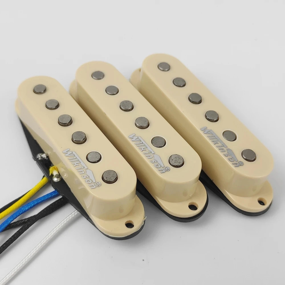 NEW Wilkinson WVS Electric Guitar Humbucker Pickups three single coil pickups for ST Black Made In Korea
NEW Wilkinson WVS Electric Guitar Humbucker Pickups three single coil pickups for ST Black Made In Korea