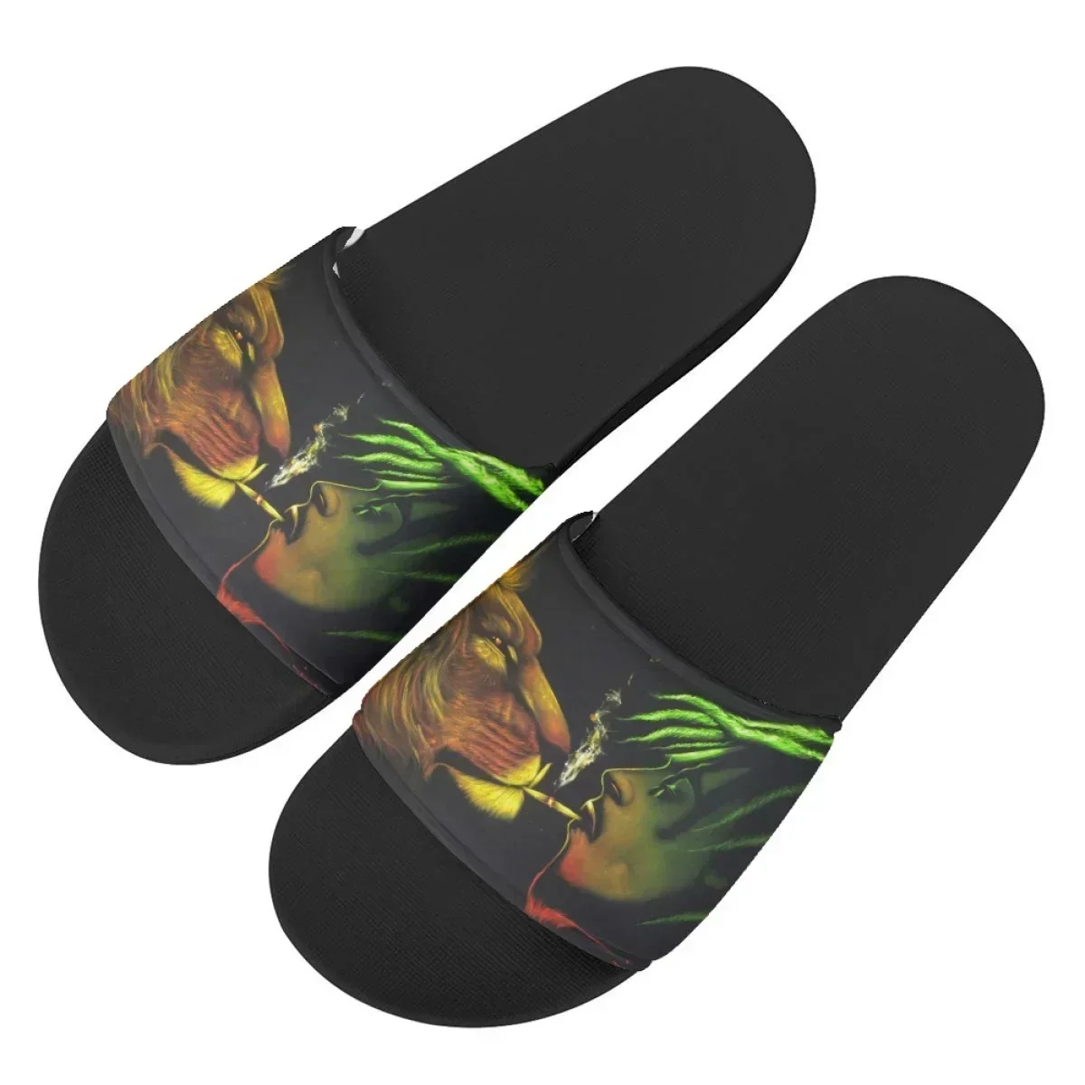 Bob-Marley Jamacia Reggae Print Men's Soft EVA Home Floor Slides Man Flip Flops Wear-resistant Slippers Unisex Flats
Bob-Marley Jamacia Reggae Print Men's Soft EVA Home Floor Slides Man Flip Flops Wear-resistant Slippers Unisex Flats