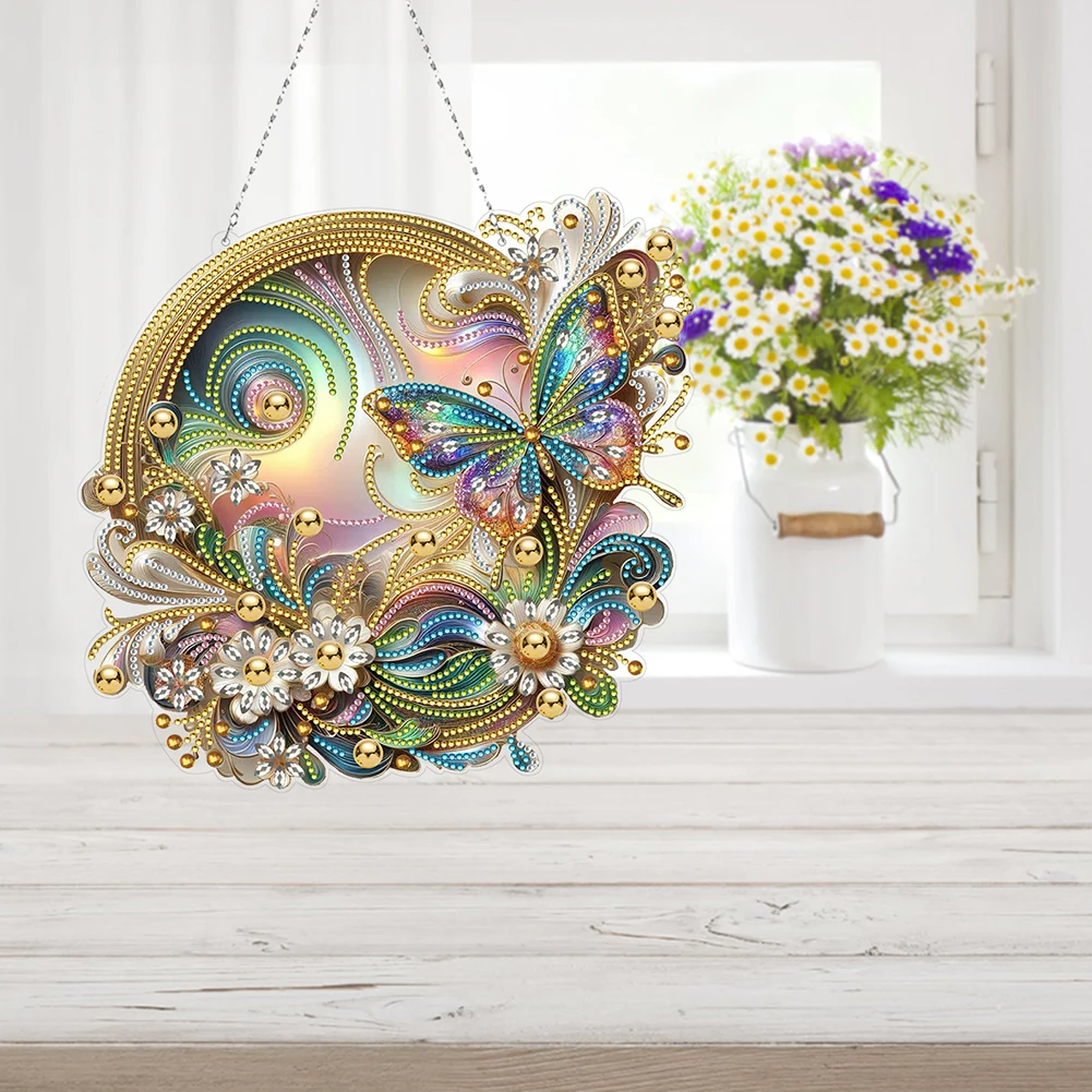 2D Flat DIY Special Shape Hanging Diamond Art Kits Diamond Painting Set Diamond Art Pendant Wall Decor for Home & Windows
2D Flat DIY Special Shape Hanging Diamond Art Kits Diamond Painting Set Diamond Art Pendant Wall Decor for Home & Windows