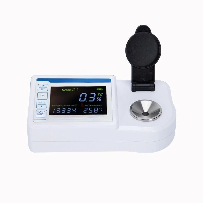 Digital display refractometer high precision sweetness sugar test detection portable
Digital display refractometer high precision sweetness sugar test detection portable