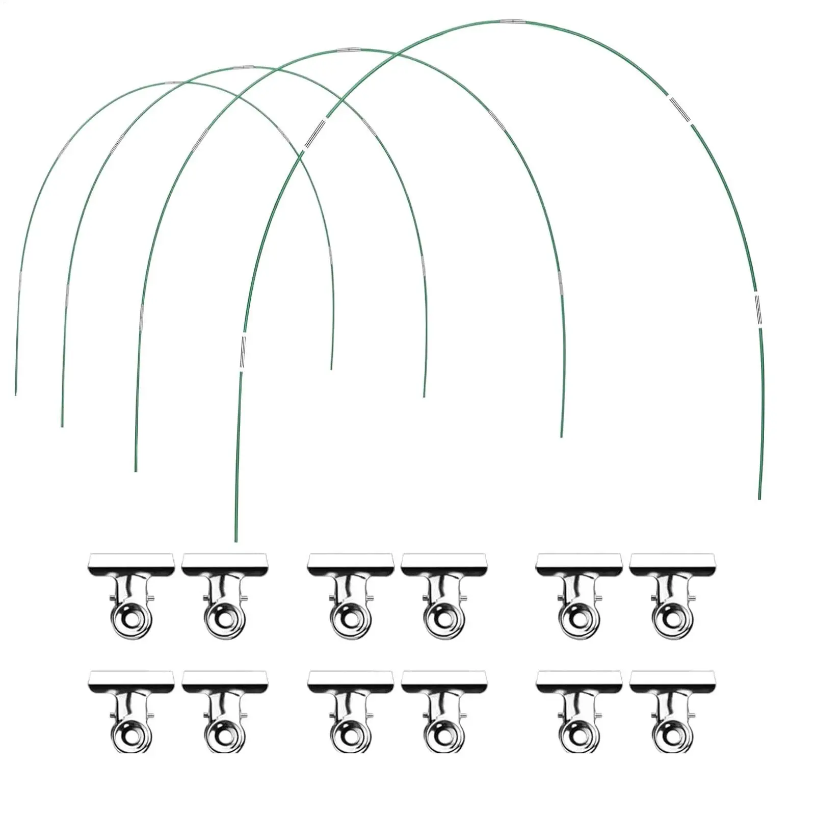 Greenhouse Hoop Adjustable Greenhouse Hoop For Raised Beds Curved Protection Stakes For Outdoor Gardening Crop Vegetable
Greenhouse Hoop Adjustable Greenhouse Hoop For Raised Beds Curved Protection Stakes For Outdoor Gardening Crop Vegetable