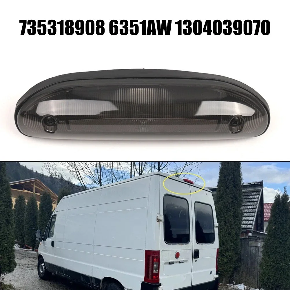 Smoked 3rd Rear Brake Light 735318908 High Mount Stop Lamp 1304039070 For CITROEN JUMPER For FIAT DUCATO For PEUGEOT BOXER 244
Smoked 3rd Rear Brake Light 735318908 High Mount Stop Lamp 1304039070 For CITROEN JUMPER For FIAT DUCATO For PEUGEOT BOXER 244
