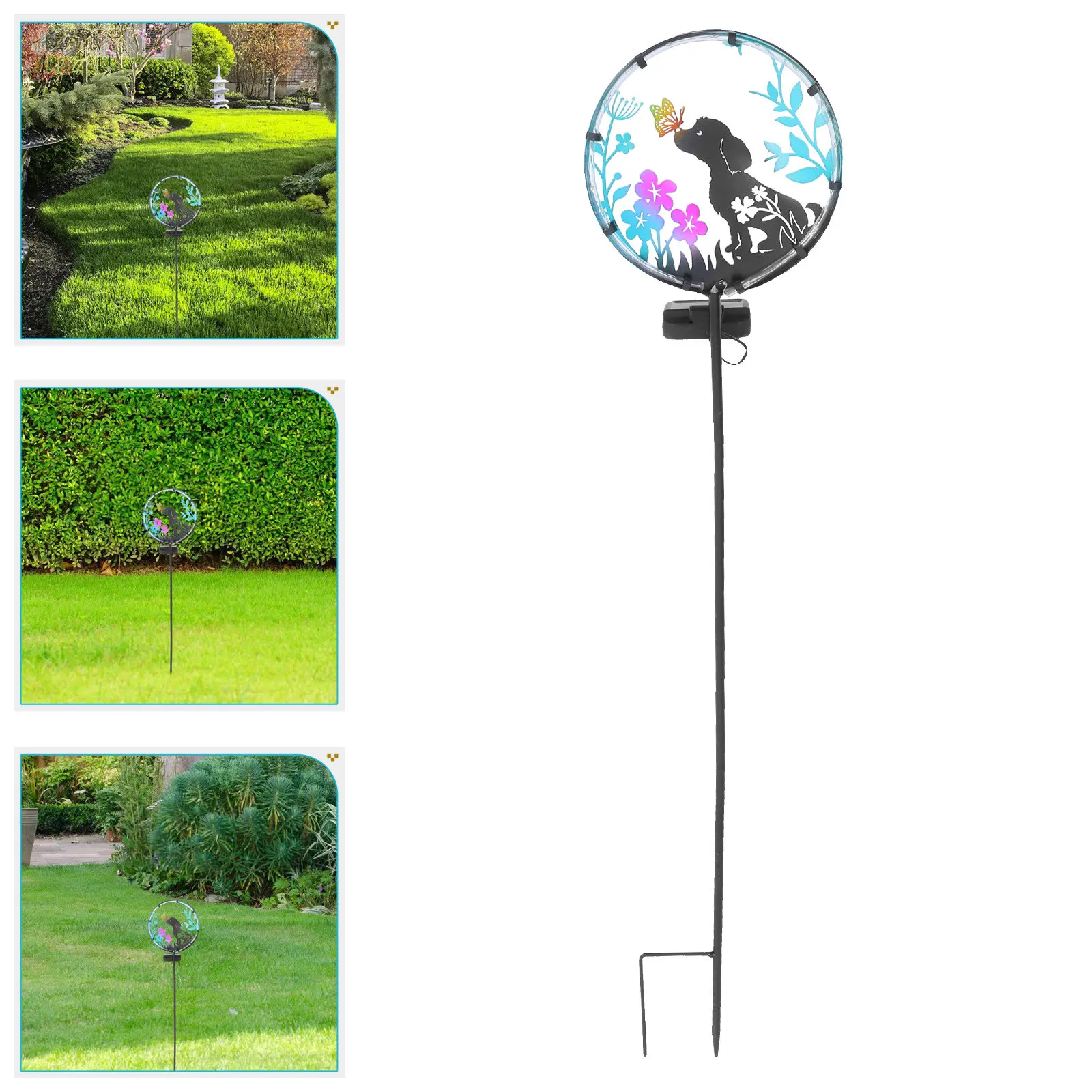 Solar Garden Light Outdoor Dog Solar Powered Garden Stake Decorative Warm White Light Landscape Pathway Lighting Waterproof
Solar Garden Light Outdoor Dog Solar Powered Garden Stake Decorative Warm White Light Landscape Pathway Lighting Waterproof