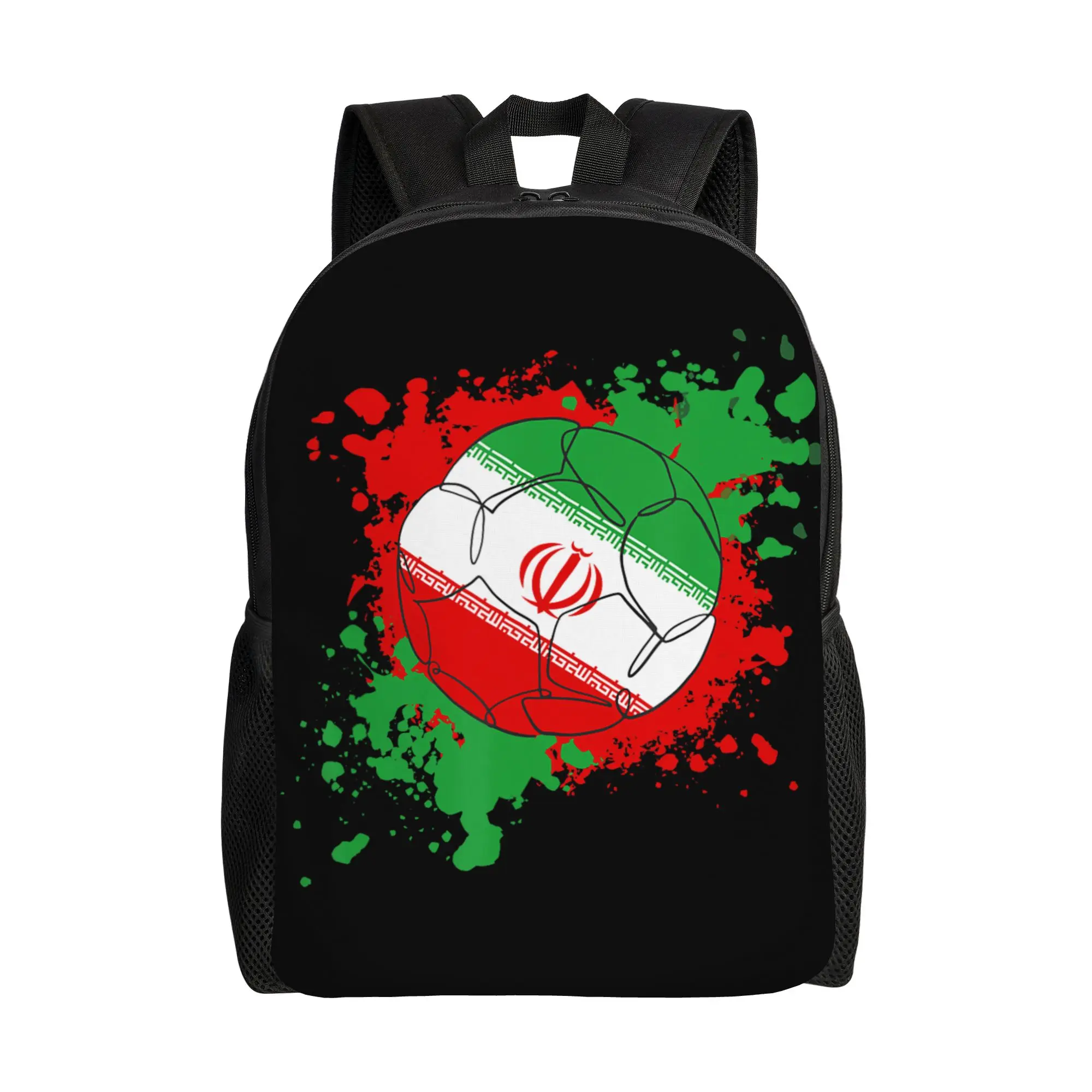 Soccer Ball With The Flag Of Iran Backpack Daily Backpacks Boy Girl High Quality Lightweight School Bags Cool Rucksack
Soccer Ball With The Flag Of Iran Backpack Daily Backpacks Boy Girl High Quality Lightweight School Bags Cool Rucksack