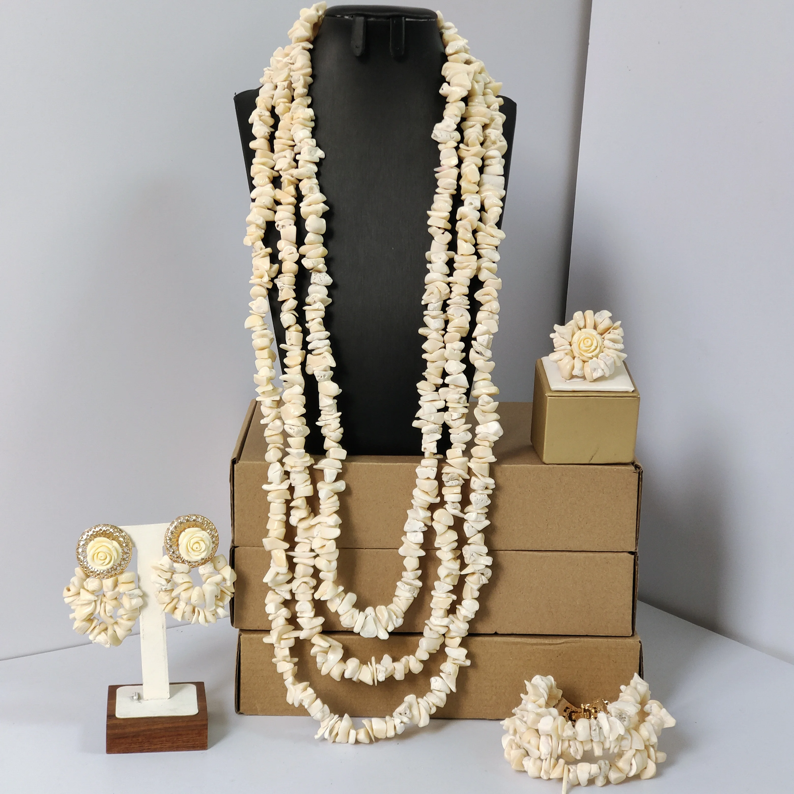 Whtie Coral Jewelry Nigerian Wedding African Beads Bridal Sets
Whtie Coral Jewelry Nigerian Wedding African Beads Bridal Sets