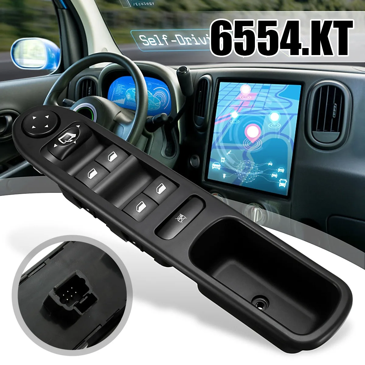 Электрический главный переключатель управления окном со стороны водителя подходит для Peugeot 307 307CC 307 SW
Электрический главный переключатель управления окном со стороны водителя подходит для Peugeot 307 307CC 307 SW