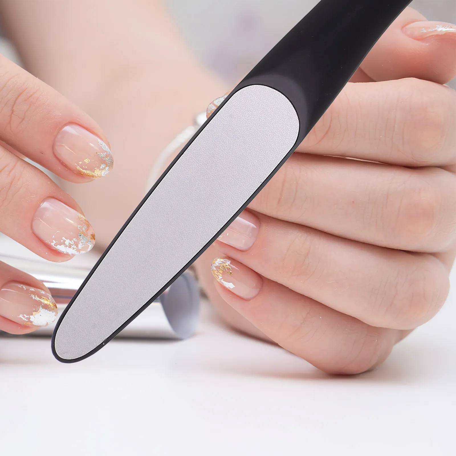 4Pcs Stainless Steel Nail Files Ergonomic ABS Handle Lightweight Portable Manicure Pedicure Tool Nail Art Supplies Manicure
4Pcs Stainless Steel Nail Files Ergonomic ABS Handle Lightweight Portable Manicure Pedicure Tool Nail Art Supplies Manicure
