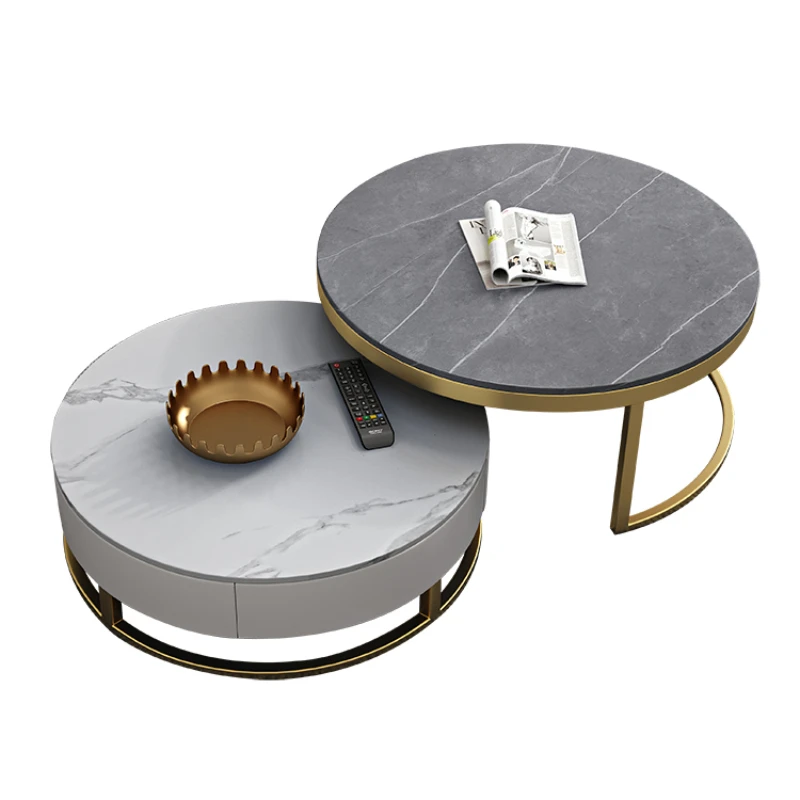 Modern Minimalist Living Room Stone Plate Coffee Table Light Luxury Minimalist Size round Tea Table
Modern Minimalist Living Room Stone Plate Coffee Table Light Luxury Minimalist Size round Tea Table