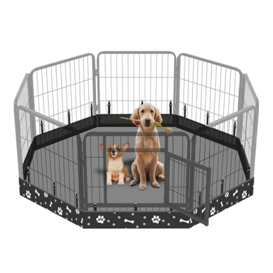 Dog Playpen Bottom Pad Fits for 24 Inch 8 Panels Metal Exercise Pet Playpen, Dog Crate Pad Puppy Playpen Pad, Elastic Band Conn
Dog Playpen Bottom Pad Fits for 24 Inch 8 Panels Metal Exercise Pet Playpen, Dog Crate Pad Puppy Playpen Pad, Elastic Band Conn