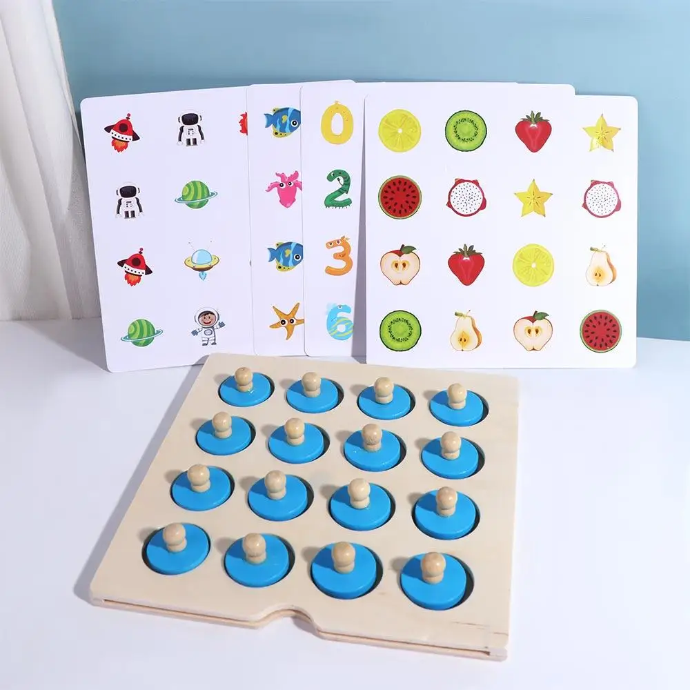 Concentration Training Memory Chess Game Interactive Desktop Memory Training Classic Thinking Training Wooden Puzzle Board
Concentration Training Memory Chess Game Interactive Desktop Memory Training Classic Thinking Training Wooden Puzzle Board