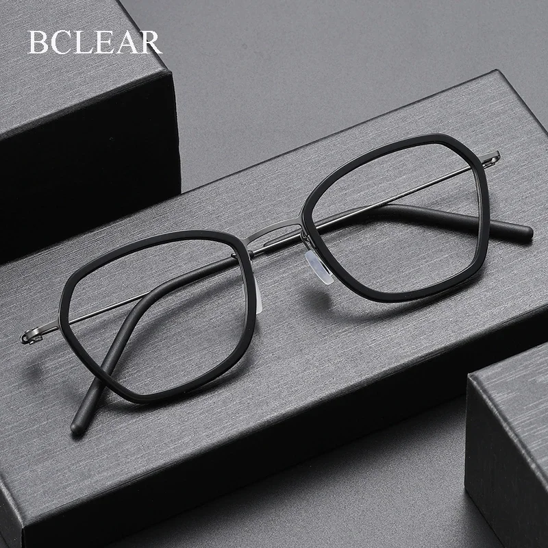 BCLEAR Denmark Ultralight Glasses Frame Men Women Fashion Retro Eyeglasses Titanium Acetate Oculos Classic Design Comfortable
BCLEAR Denmark Ultralight Glasses Frame Men Women Fashion Retro Eyeglasses Titanium Acetate Oculos Classic Design Comfortable