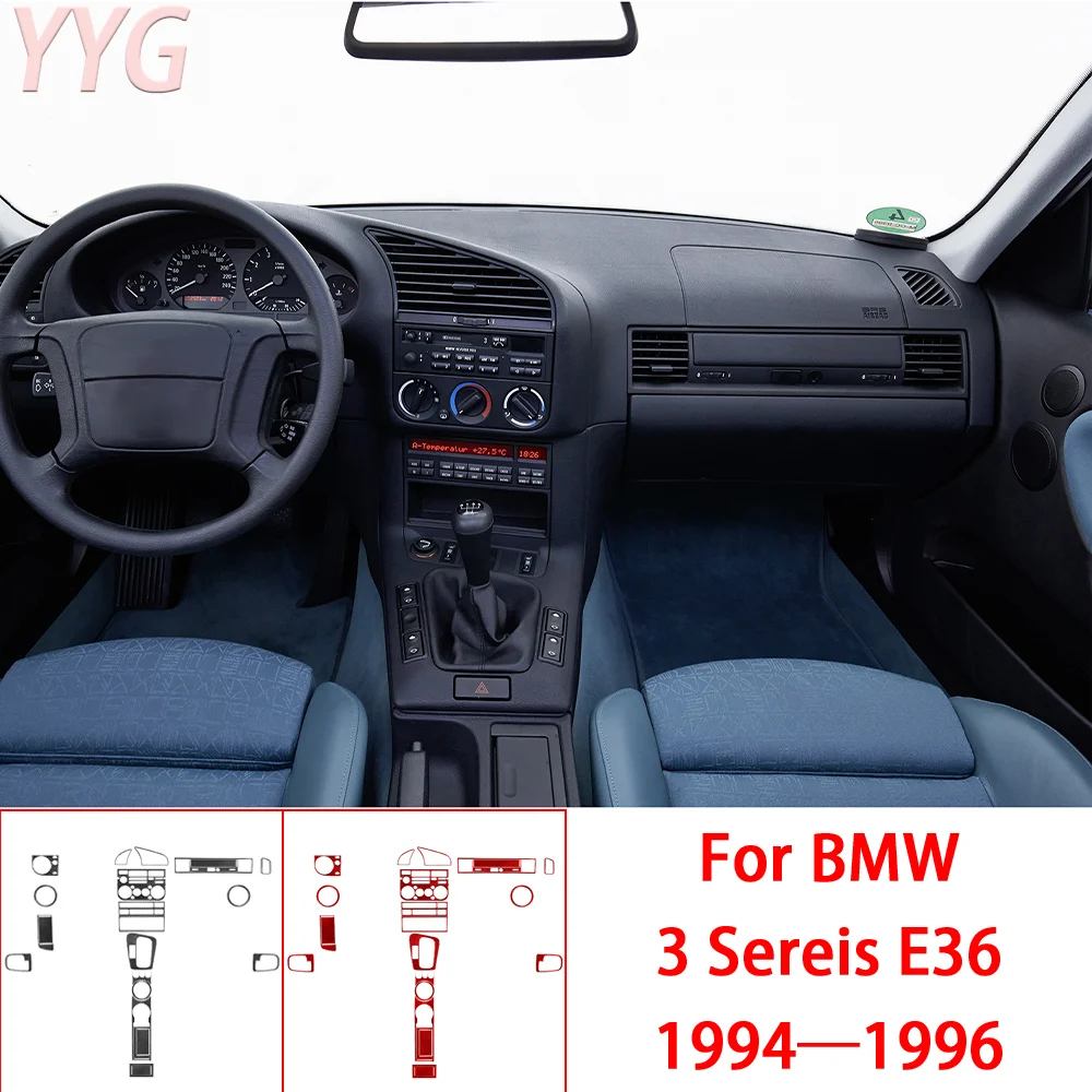 For BMW 3 Series E36 1994 1995 1996 Car Accessories Carbon Fiber Copilot Strip Air Vent Gear Shift Panel Interior Trim Sticker
For BMW 3 Series E36 1994 1995 1996 Car Accessories Carbon Fiber Copilot Strip Air Vent Gear Shift Panel Interior Trim Sticker